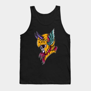 Masked rider skull Tank Top